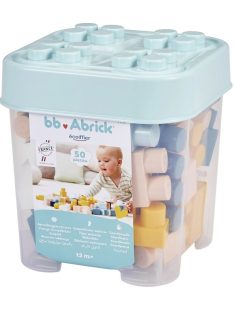   Моят първи конструктор, 50 части, 20.5х20.5х22.5cm, Ecoiffier Abrick, 12 месеца