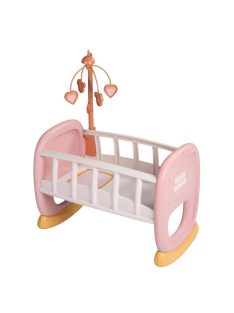   Детско креватче-люлка за кукла-бебе с височина 32 см, 47 x 28 x 59 cm, Smoby Baby Nurse, 18+ месеца