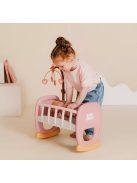 Детско креватче-люлка за кукла-бебе с височина 32 см, 47 x 28 x 59 cm, Smoby Baby Nurse, 18+ месеца