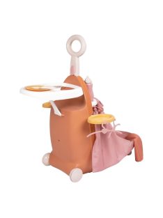   Куфар-количка за кукла-бебе с 6 аксесоара, 62 x 26 x 40 cm,  Smoby Baby Nurse 3в1, 18+ месеца