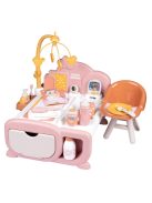 Детски център за отглеждане на кукла-бебе, 59 x 43 x 48 cm,  Smoby Baby Nurse 3в1, 18+ месеца