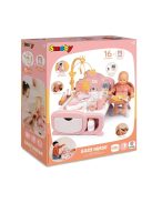 Детски център за отглеждане на кукла-бебе, 59 x 43 x 48 cm,  Smoby Baby Nurse 3в1, 18+ месеца