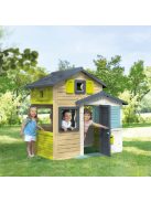 Детска градинска къща Smoby Playhouse Evo Friends House, 175,4 x 114,3 x 162 см.