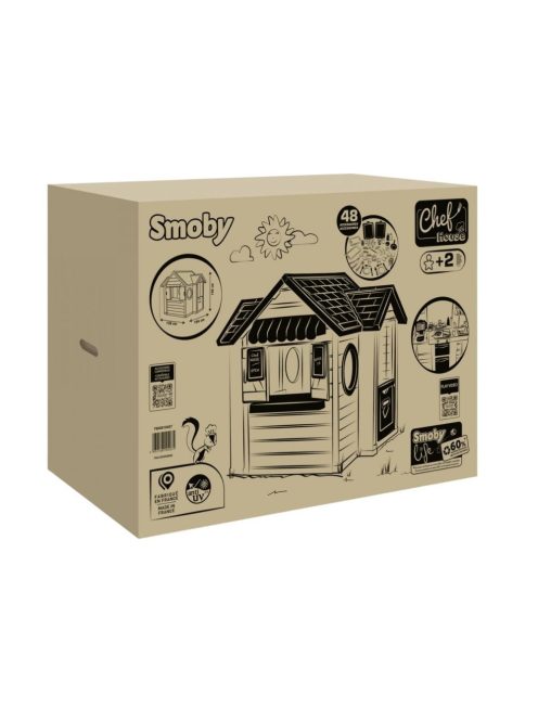 Детска градинска къща Cheff House Smoby Life, 810407