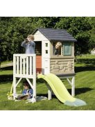Детска градинска къща с веранда и пързалка Cheff House Smoby Life, 810407