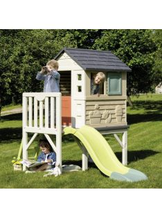   Детска градинска къща с веранда и пързалка Cheff House Smoby Life, 810407