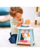 Детско столче за хранене на къкла-бебе, 7 части, 15 x 38.5 x 25 cm, Ecoiffier Baby High Chair, 18+ месеца