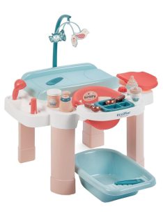   Маса за повиване на кукла-бебе с 13 части, 54.5 x 51 x 53 cm, Ecoiffier My First Nursery, 3+ години