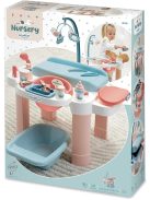 Маса за повиване на кукла-бебе с 13 части, 54.5 x 51 x 53 cm, Ecoiffier My First Nursery, 3+ години