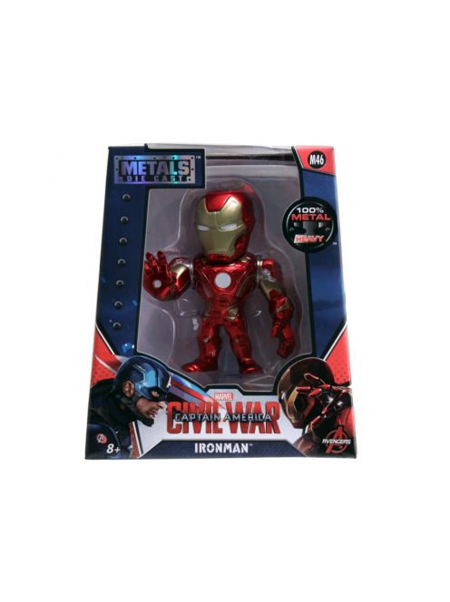 Фигурка Jada Toys Metalfigs - Marvel 4, Ironman, 10 cm