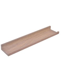   Универсален рафт за стена от дърво, До 3 кг., 48 x 10 x 4 cm