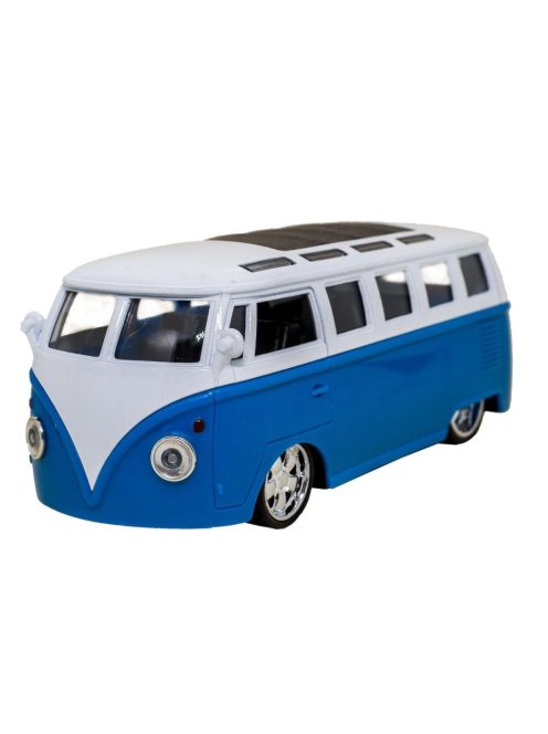 Градски автобус City Bus звук и светлини 1:36, Метален, 14x5x5 cm, 3+ години, Син