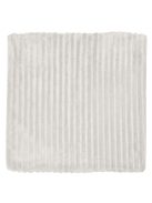 Декоративна калъфка за възглавница, 45x45см, Кадифе, Ватирана, Екрю