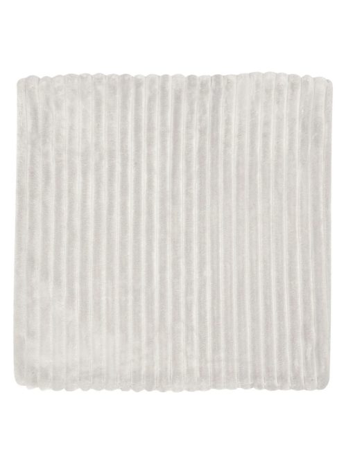 Декоративна калъфка за възглавница, 45x45см, Кадифе, Ватирана, Екрю