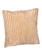 Декоративна калъфка за възглавница, 45x45см, Кадифе, Ватирана, Кафяв