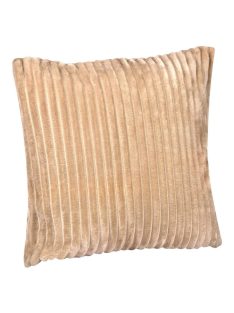   Декоративна калъфка за възглавница, 45x45см, Кадифе, Ватирана, Кафяв