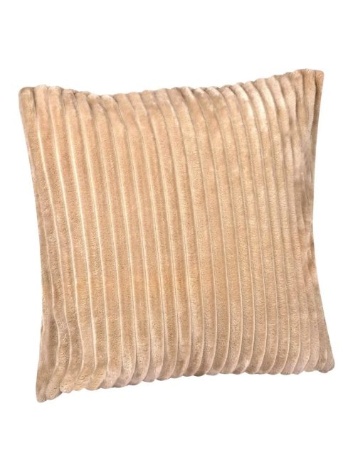 Декоративна калъфка за възглавница, 45x45см, Кадифе, Ватирана, Кафяв