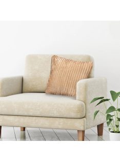   Декоративна калъфка за възглавница, 45x45см, Кадифе, Ватирана, Кафяв