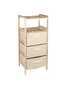   Универсална етажерка на 5 нива, Дървена, 76x26x32 cm