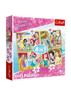 Пъзел (207ч.) Disney Princess 3в1 Trefl, 28x6x28cm