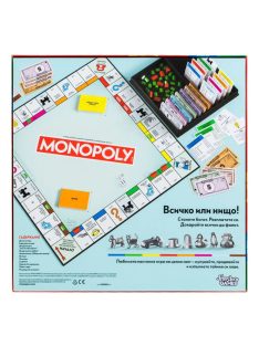   Класическа и забавна семейна настолна игра Monopoly Classic Hasbro