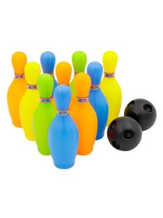   Детска игра БОУЛИНГ с 10 кегли и 2 топка, 28x21x25cm