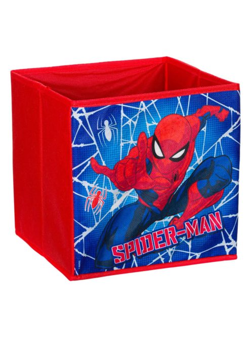 Кош за играчки Disney Spiderman red, 25х25х25 см