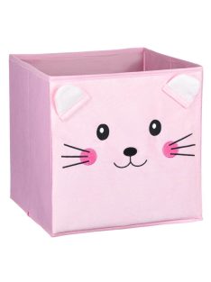   Кош за играчки Коте-велур, 30х30х30 см