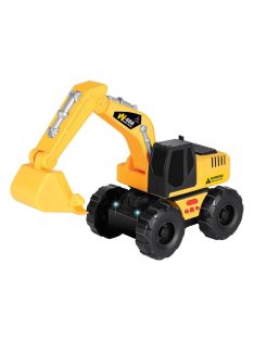   Багер със светлинни и звукови ефекти, 29x15x18cm, Жълт, 3+ години
