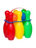 Детска игра БОУЛИНГ с 6 кегли и 1 топка, 23х20х12 cm