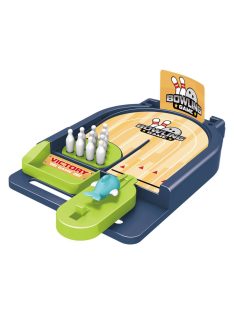   Детска игра БОУЛИНГ на маса 10 кегли и 2 топка, 24x15 cm