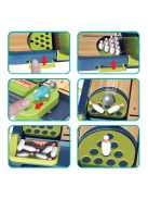 Детска игра БОУЛИНГ на маса 10 кегли и 2 топка, 24x15 cm