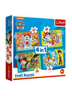 Пъзел (207ч.) Disney Paw Patrol 3в1 Trefl, 28x6x28cm