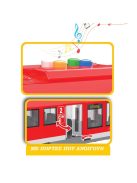 Реалистичен градски трамвай с отварящи се врати и звуци, 48x10,5x14 см