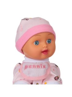   Лазещо Бебе-Кукла (24см), Смее се, плаче и говори Мама - Папа, 24x9.5x16cm , 18+ месеца