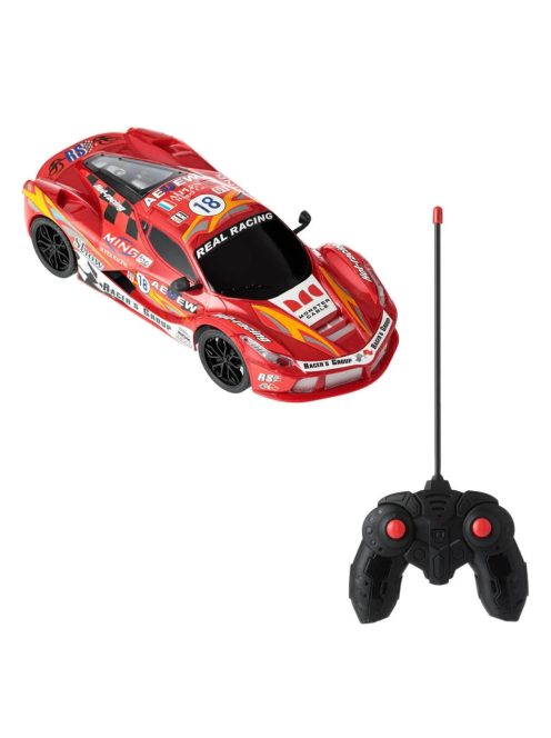 Детска съзтезателна кола 1:16 R/C  27MHz, Радиоуправляем модел, Светлинни ефекти, 34x12.5x15cm