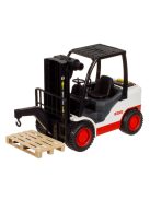 Мотокар с палет (1:12), Светлина и звук, 36x14.5x24cm, 3+ години