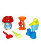 Детски плажен комплект: Раничка с формичка ЗАМЪК и 5 аксесоара, Океан