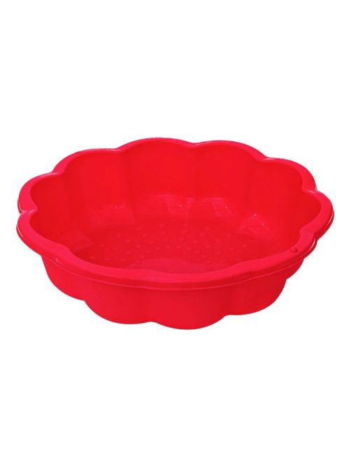 Пясъчник за деца, Цвете, 94х22см., Червен