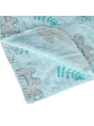 Бебешко поларено одеяло Слонче, 100x80 cm, Син