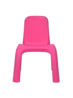   Детски пластмасов стол, 38x44x52cm, Розов