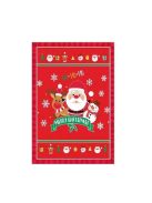 Детско одеяло Коледа 80 х 90 см, Велурено, Меко, Christmass blanket