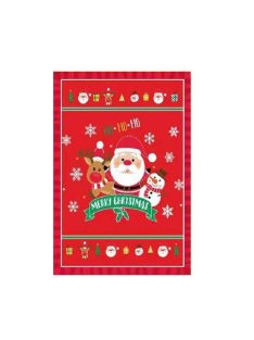   Детско одеяло Коледа 80 х 90 см, Велурено, Меко, Christmass blanket