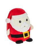 Плюшена играчка-възглавница Дядо Коледа, 30 см