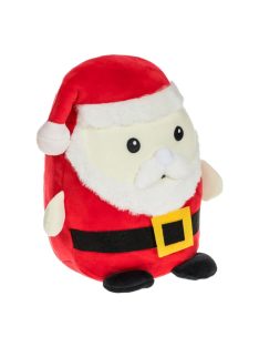   Плюшена играчка-възглавница Дядо Коледа, 30 см