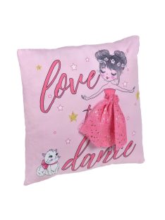   Възглавница Балерина двулицева, 35 х 35 cm, „Love to Dance“ decorative cushion 