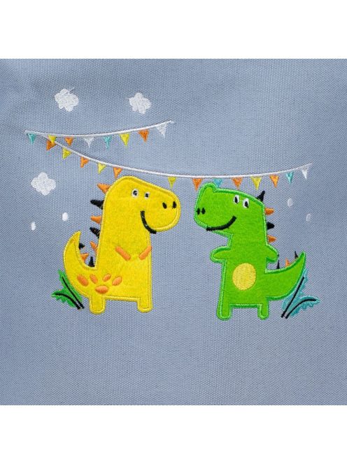 Кош за пране Динозаври с дръжки, С бродерия, 40x50 cm