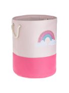 Кош за пране Дъга с дръжки, С бродерия, 40x50 cm