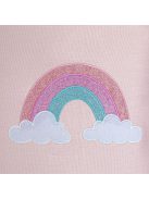 Кош за пране Дъга с дръжки, С бродерия, 40x50 cm