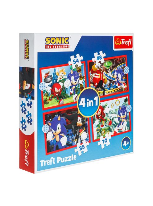 Пъзел (207ч.) Disney Sonic 3в1 Trefl, 28x6x28cm